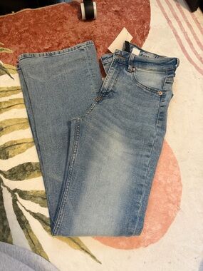 H&M Light Blue Wide Leg Jeans